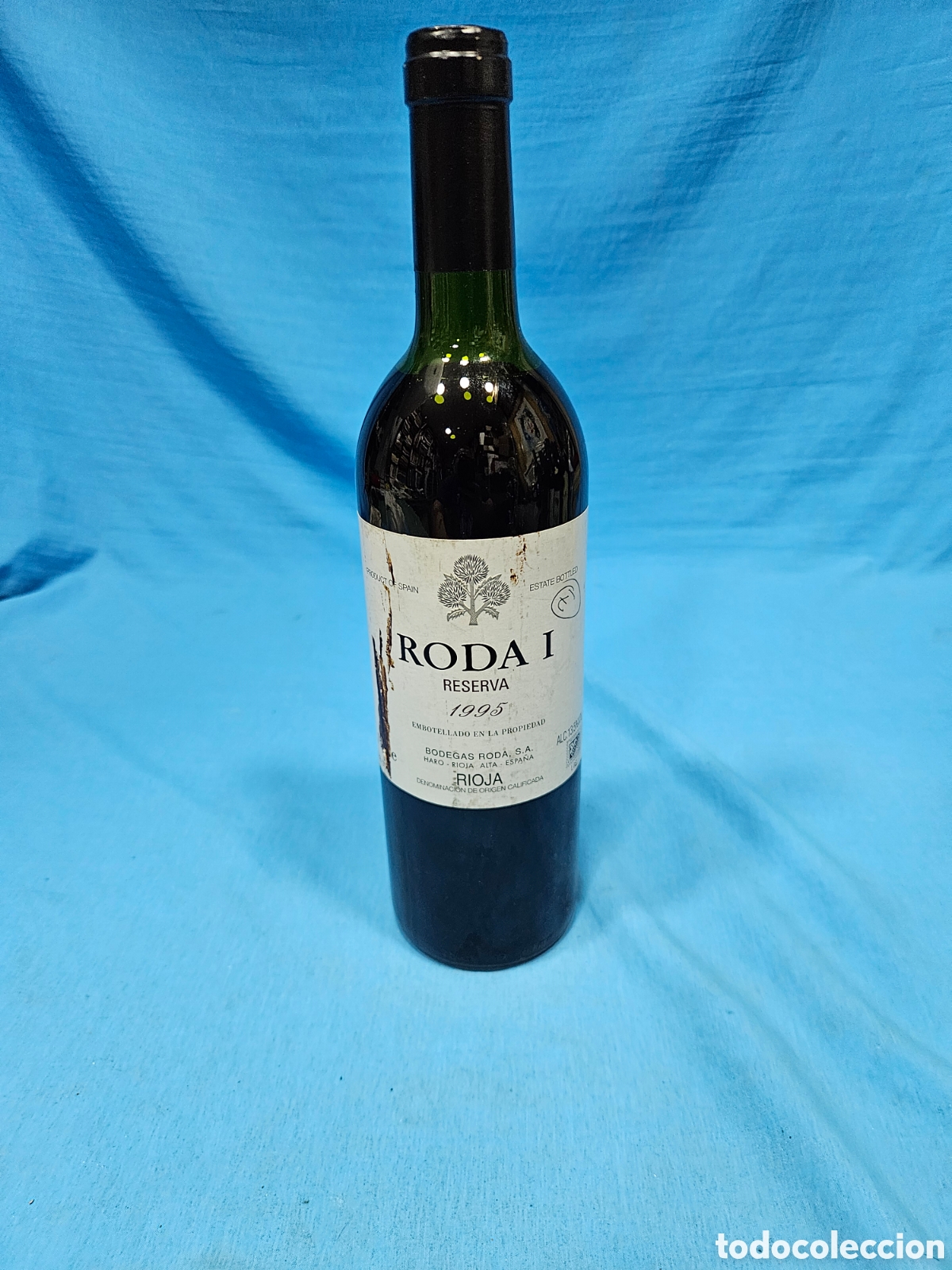Collection of wines and liquors: BOTELLA VINO TINTO. RODA I. RESERVA 1995. RIOJA