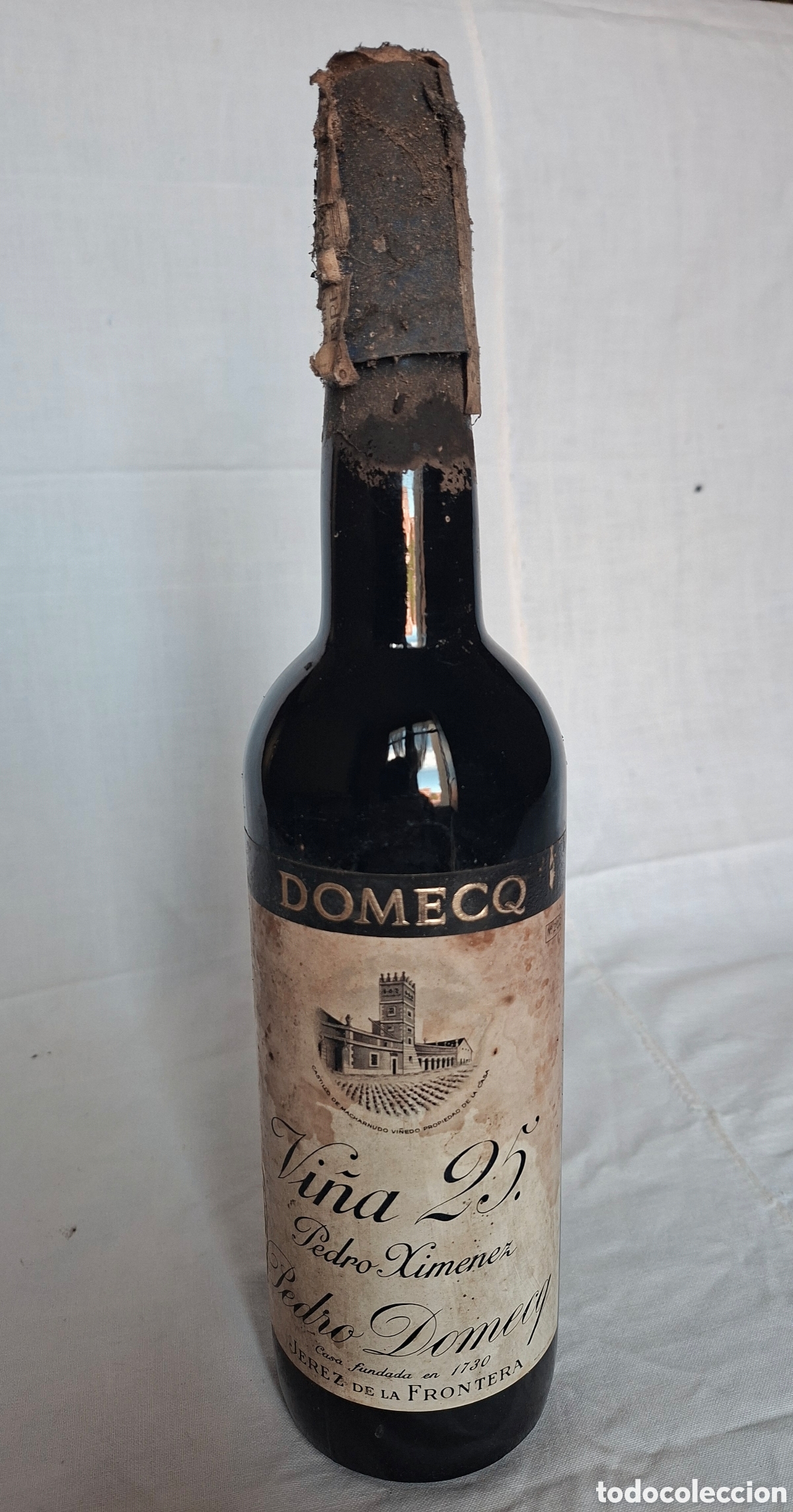 Coleccionismo de vinos y licores: Pedro Ximenez vintage botella 750cc Vi&ntilde;a 25