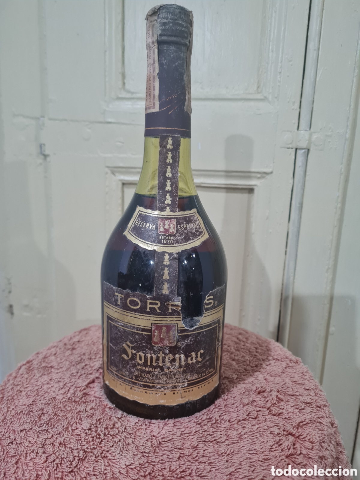 Coleccionismo de vinos y licores: Torres FONTENAC (RESERVA ESPECIAL 4PTS)