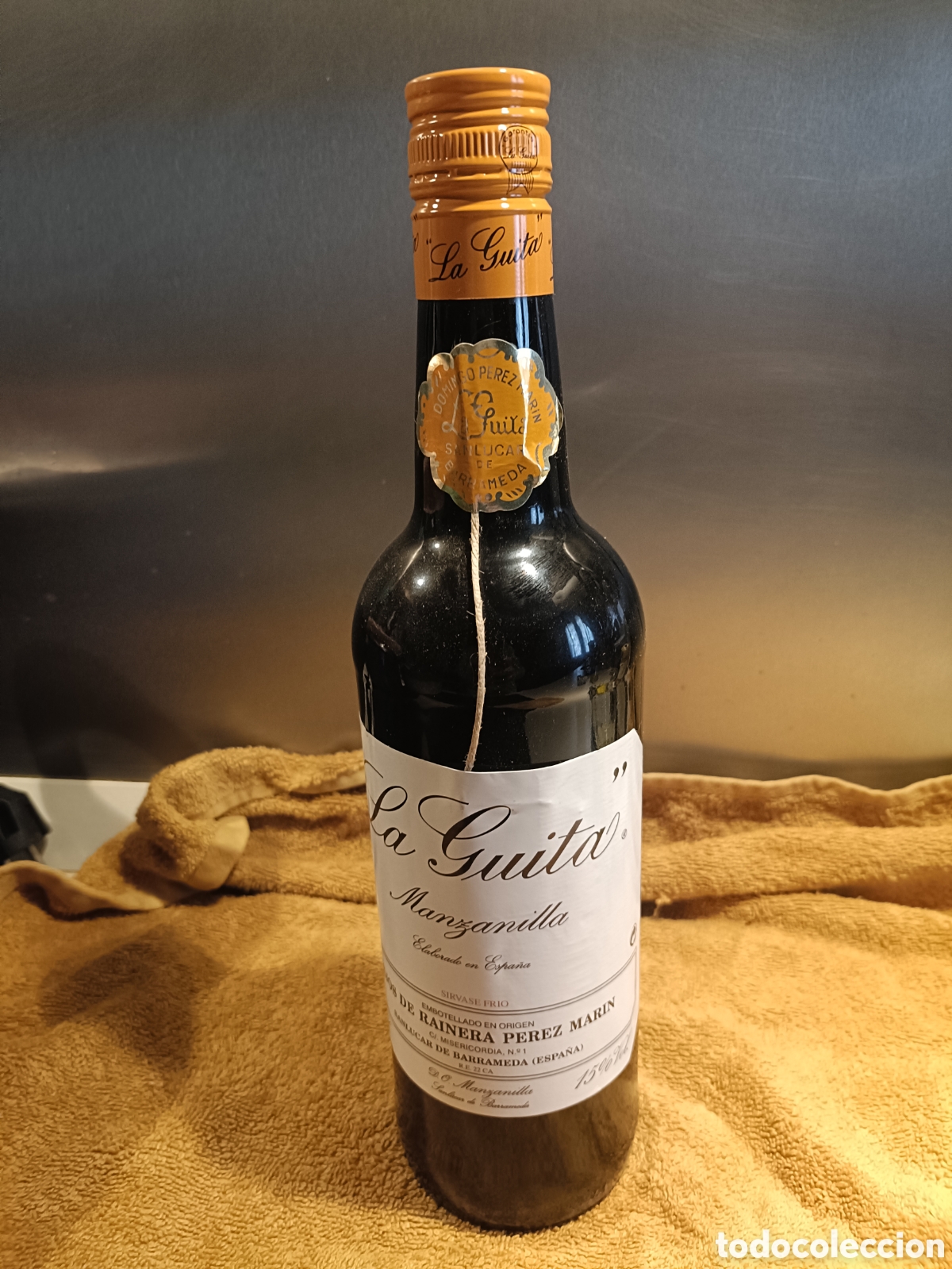 Collezionismo di vini e liquori: Botella manzanilla la guita del 2008