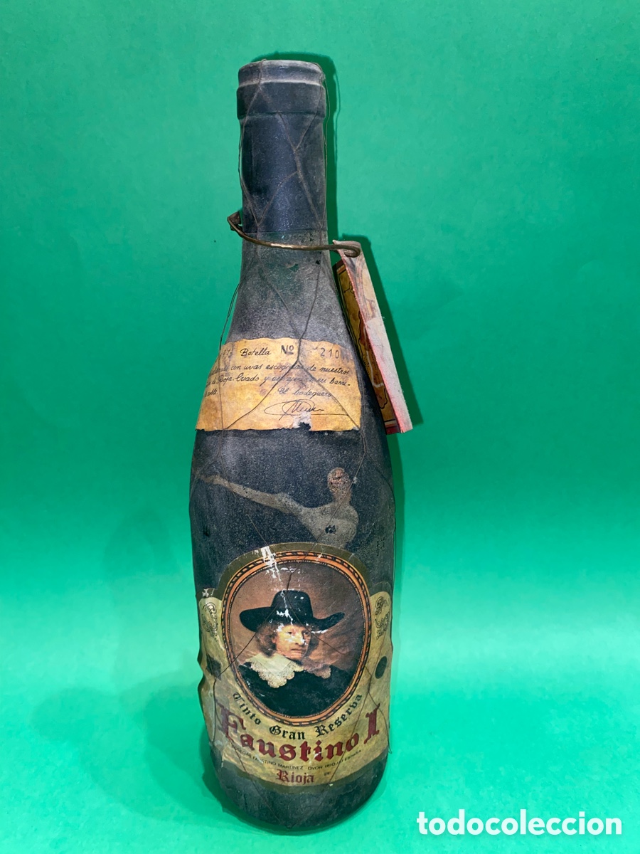 Coleccionismo de vinos y licores: BOTELLA DE VINO FAUSTINO I . RIOJA - TINTO GRAN RESERVA COSECHA A&Ntilde;O 1973 .