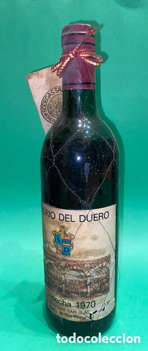 Coleccionismo de vinos y licores: SE&Ntilde;OR&Iacute;O DEL DUERO, cosecha 1970 , Bodegas San Blas.
