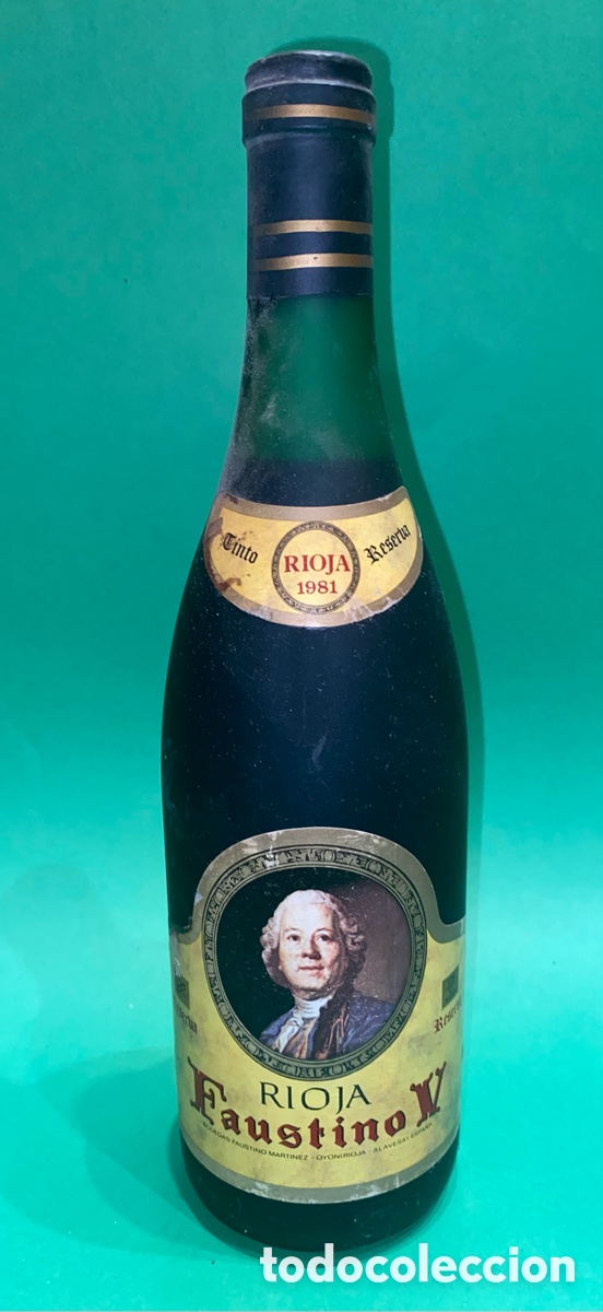 Coleccionismo de vinos y licores: FAUSTINO V - RESERVA 1981.