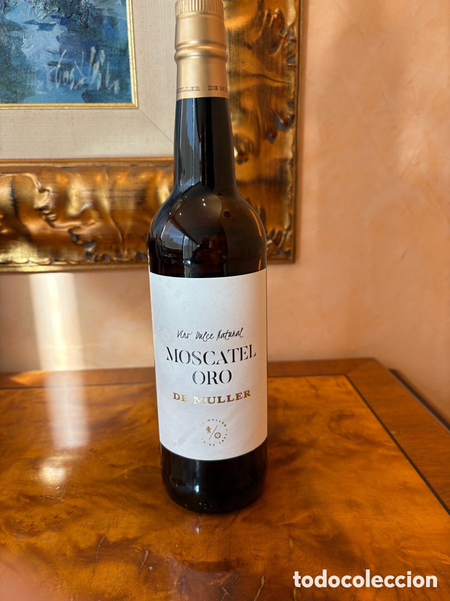 Coleccionismo de vinos y licores: Moscatel Oro D Origen