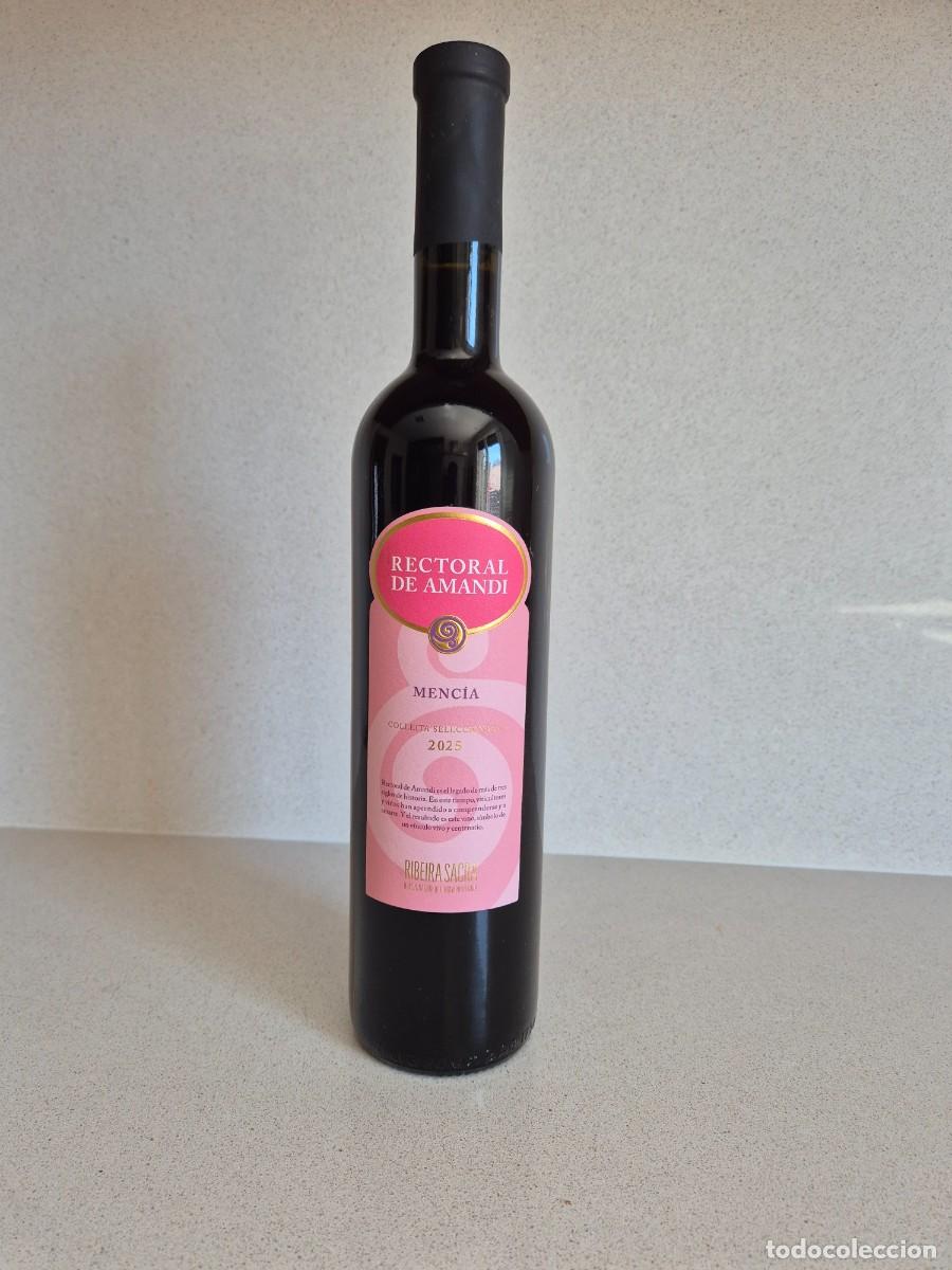 Coleccionismo de vinos y licores: Botella Rectoral de Amandi