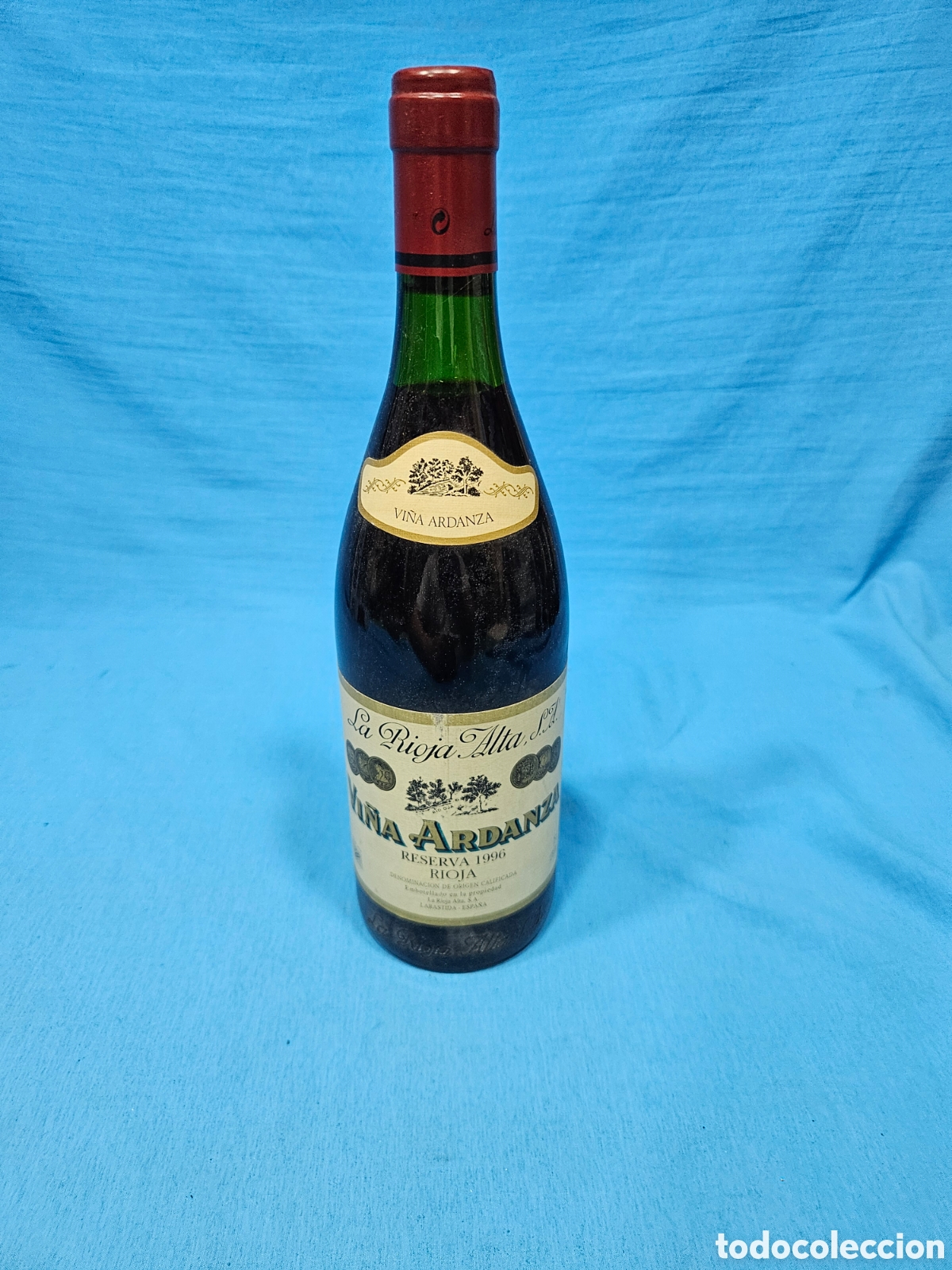 Coleccionismo de vinos y licores: BOTELLA VINO TINTO. VI&Ntilde;A ARDANZA. LA RIOJA ALTA. RESERVA 1996