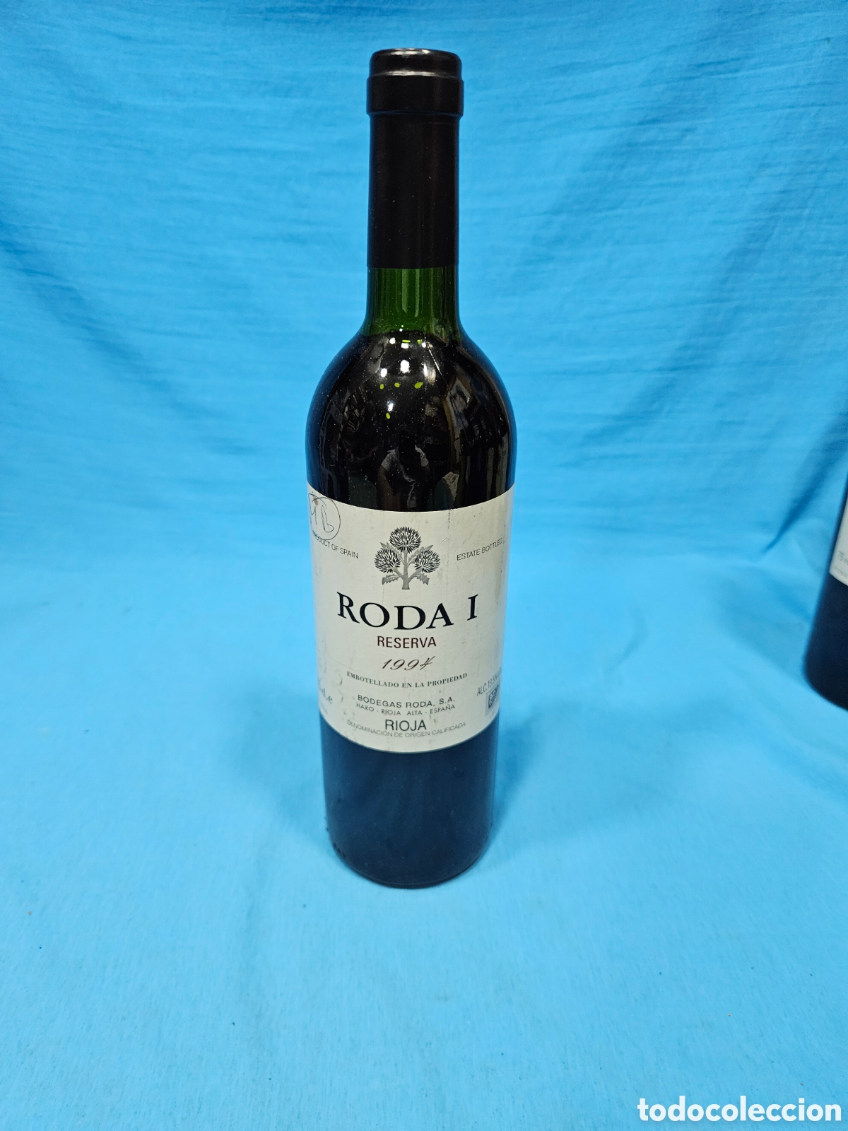 Coleccionismo de vinos y licores: BOTELLA VINO TINTO RIOJA. RODA I RESERVA 1994