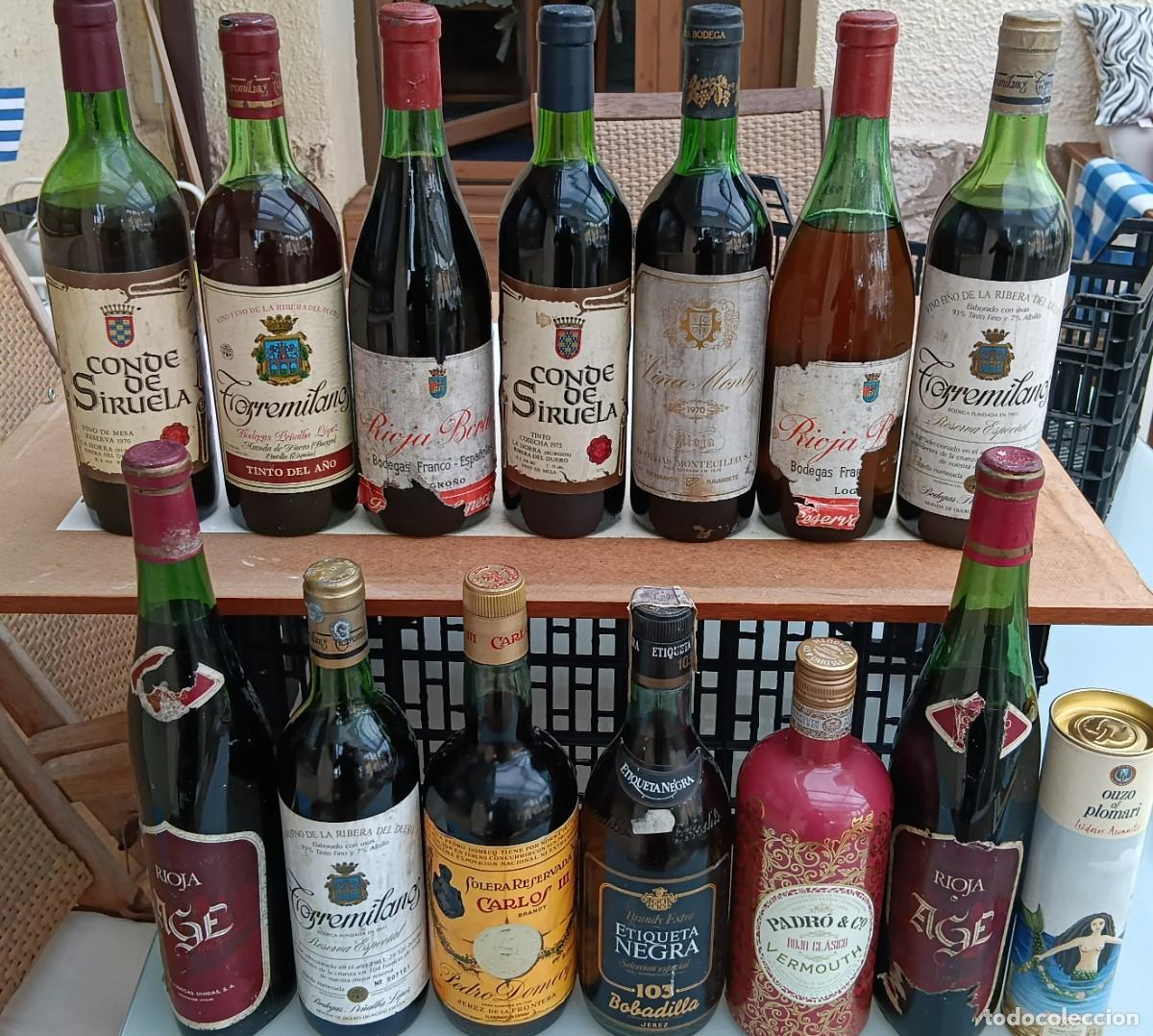 Coleccionismo de vinos y licores: Colecci&oacute;n vinos y co&ntilde;ac antiguos