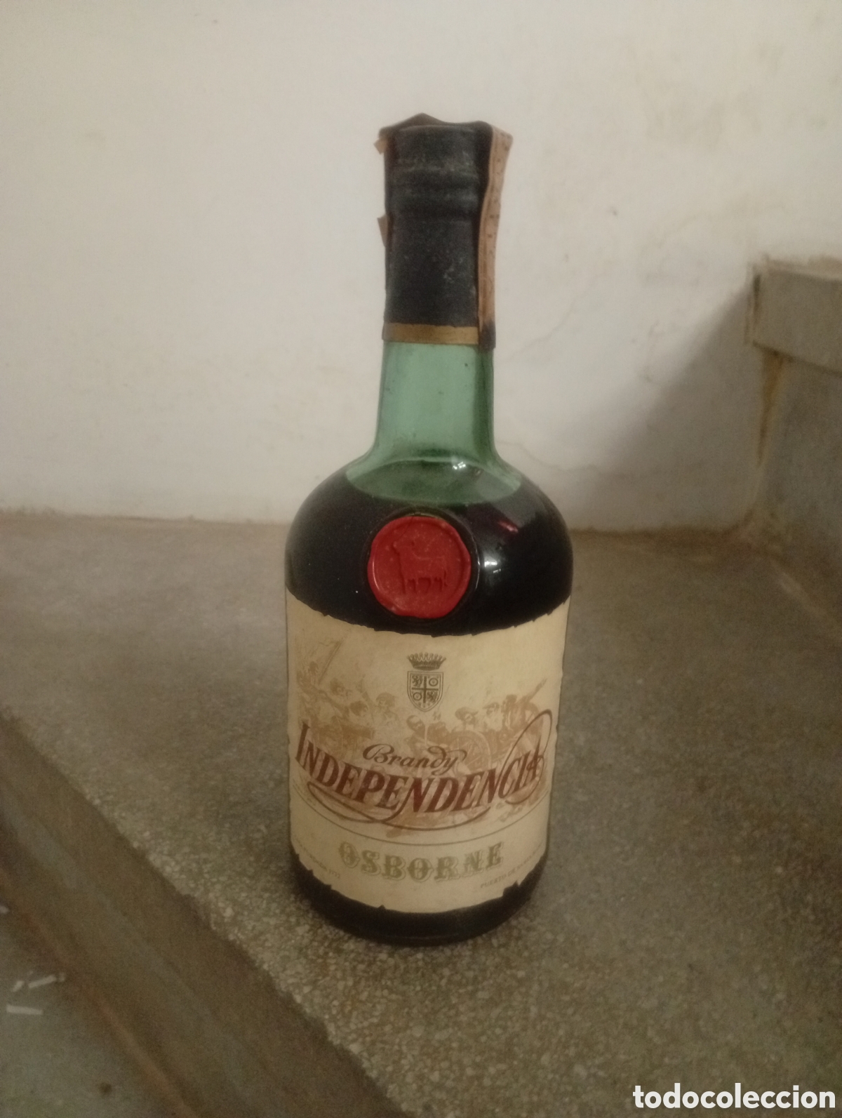 Coleccionismo de vinos y licores: Brandy Independencia,sin con precinto 4pts