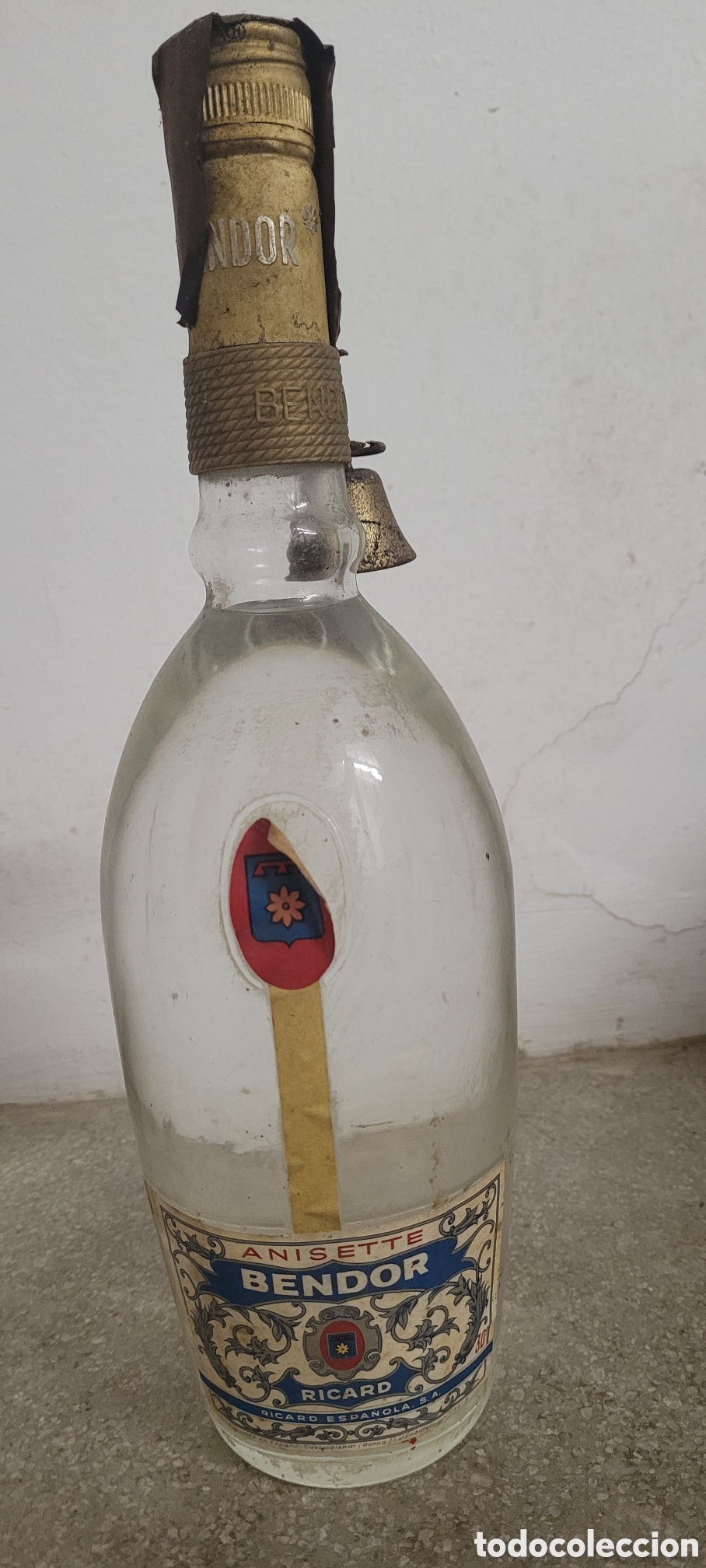Coleccionismo de vinos y licores: Anisette Bendor de Ricard, sin abrir,con precinto