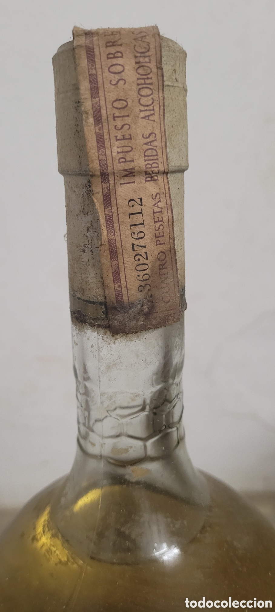 Coleccionismo de vinos y licores: Anisette Cusenier,sin abrir,con precinto 4ptas