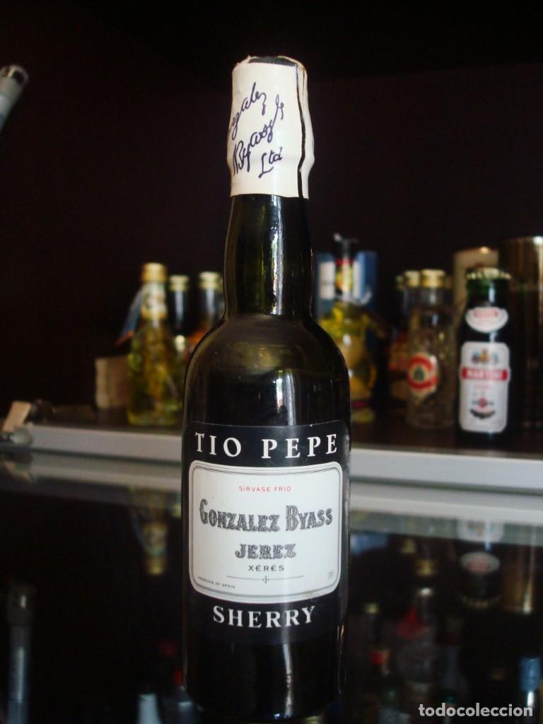 Collectionnisme de vins et liqueurs: T&iacute;o Pepe Gonzalez Byass Jerez Sherry (Botell&iacute;n) Por abrir