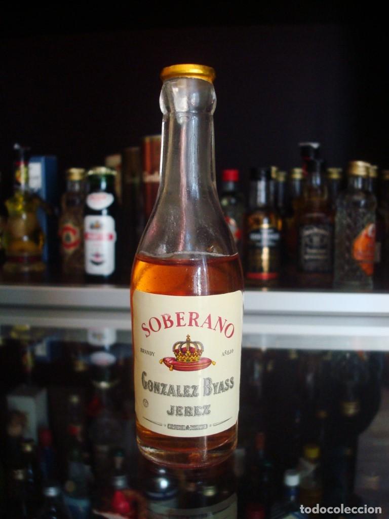 Coleccionismo de vinos y licores: Soberano Gonzalez Byass Jerez (Botell&iacute;n) Por abrir