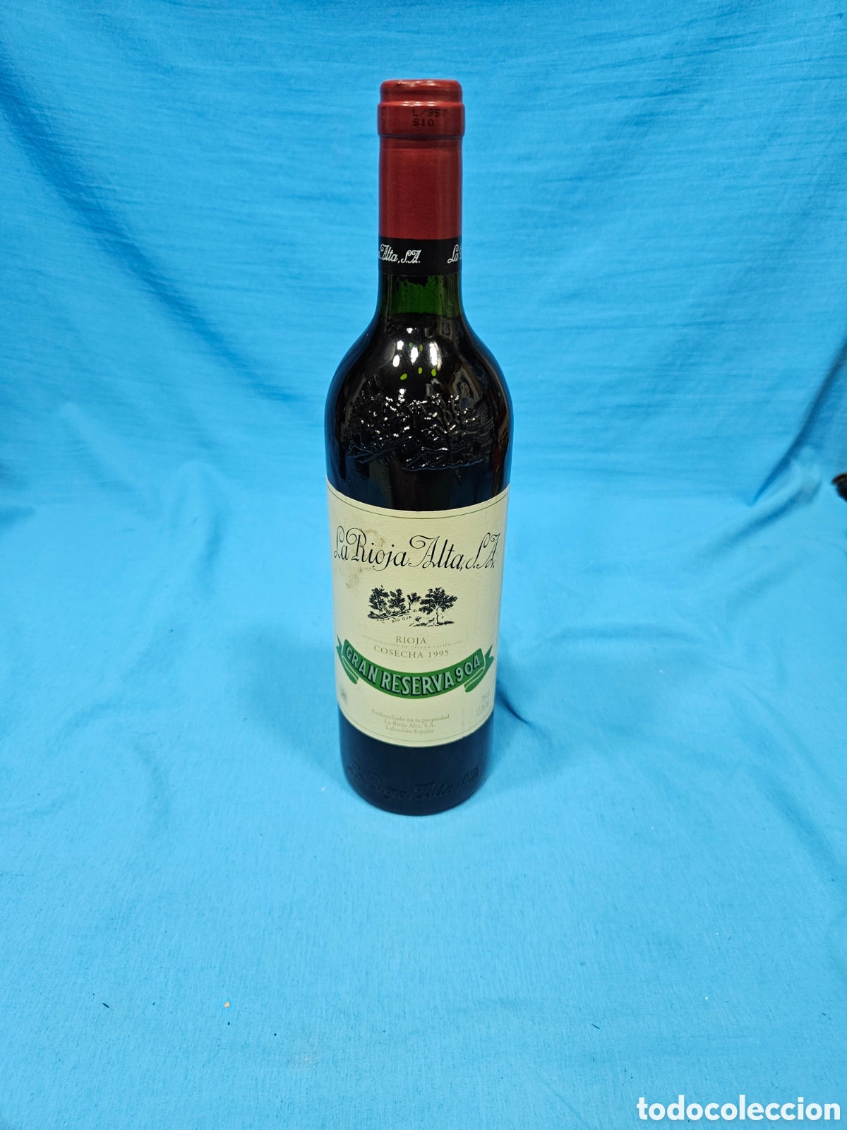 Colecionismo de vinhos e licores: BOTELLA VINO TINTO LA RIOJA ALTA. COSECHA 1995. GRAN RESERVA