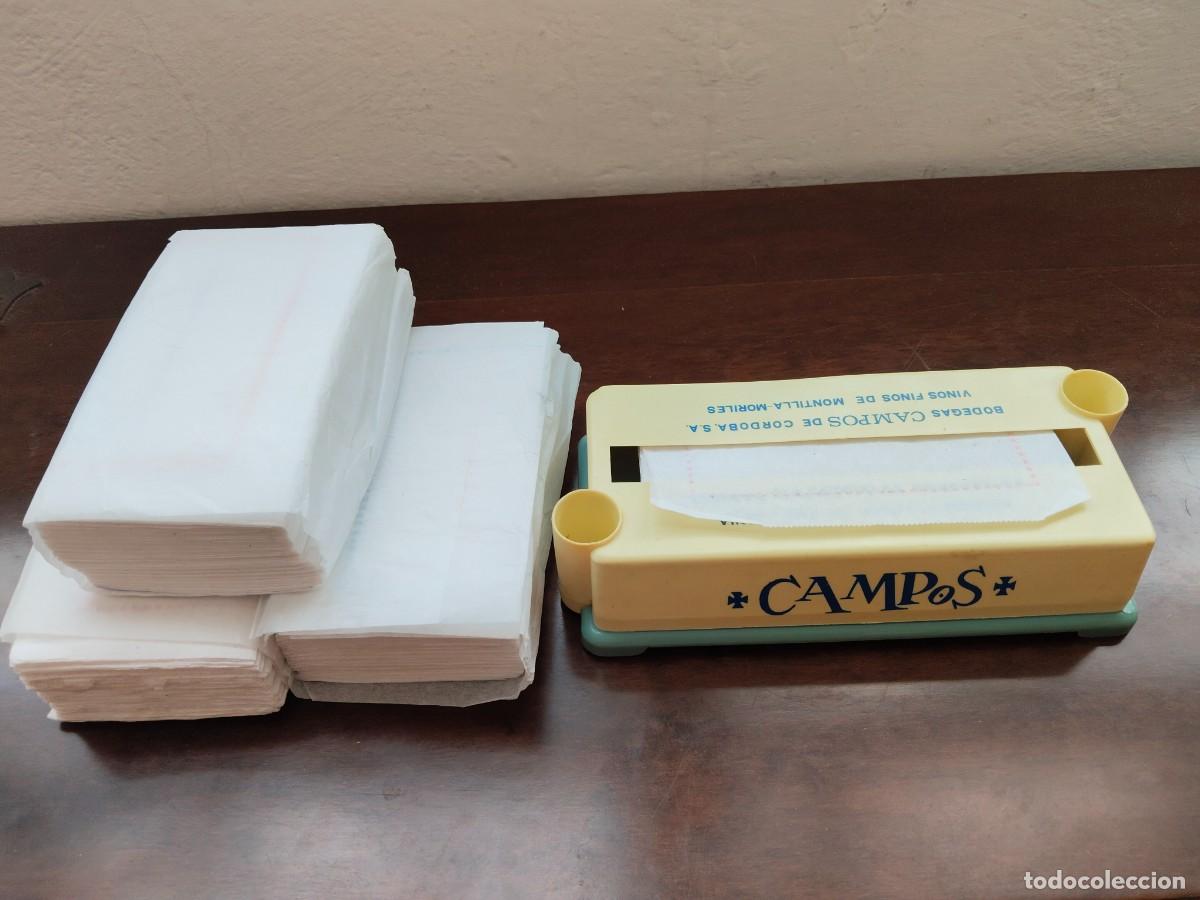 Coleccionismo de vinos y licores: Servilletero Bodegas Campos de C&oacute;rdoba. Vinos Finos de Montilla Moriles.