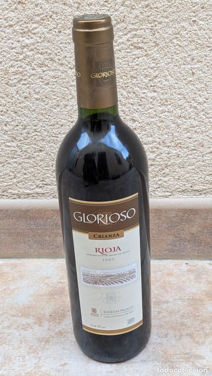 Coleccionismo de vinos y licores: Vino Glorioso Crianza 2003 Bodegas Palacio La Rioja