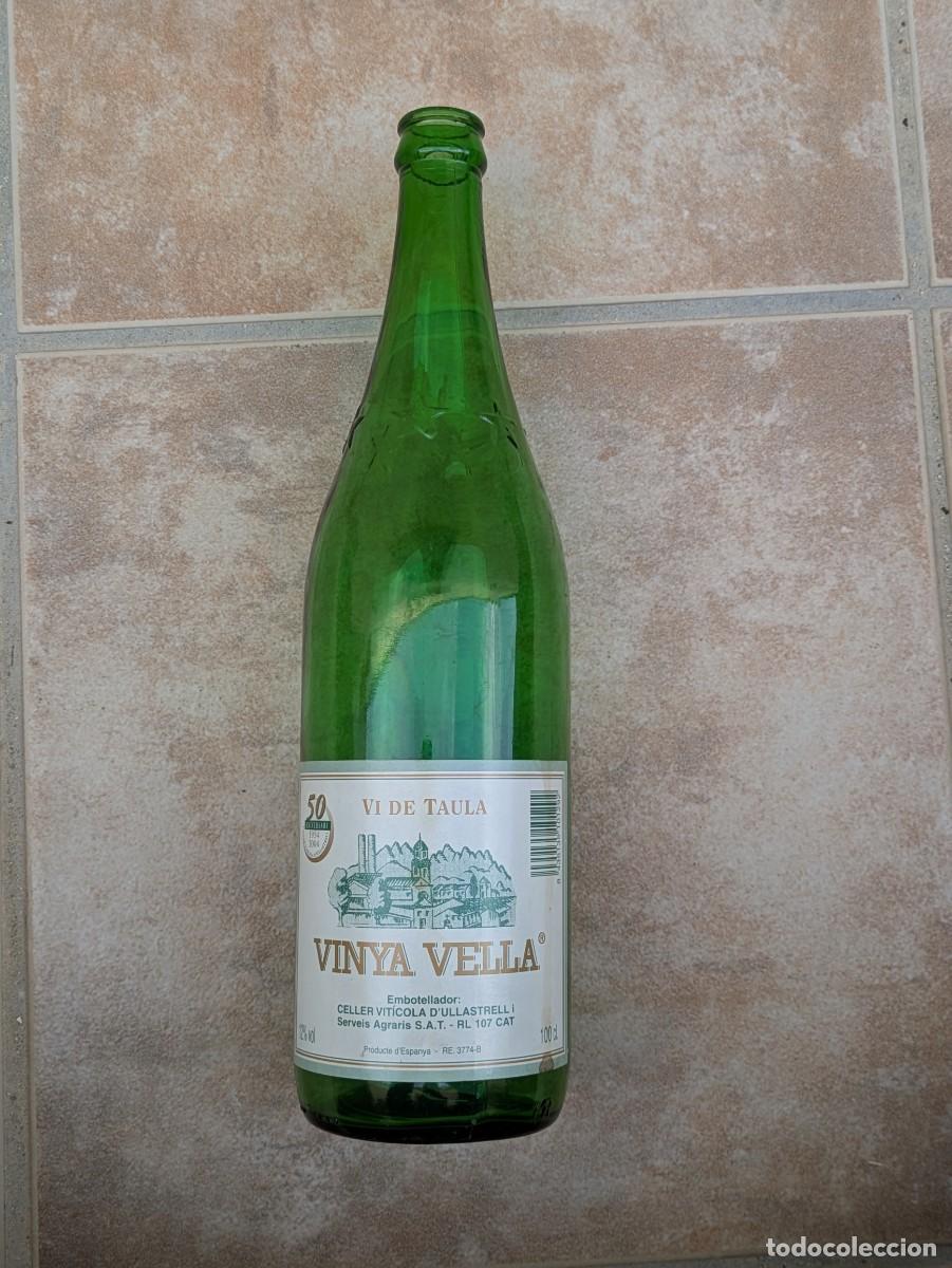 Coleccionismo de vinos y licores: Botella vacia Vinya Vella Celler Vit&iacute;cola Ullastrell