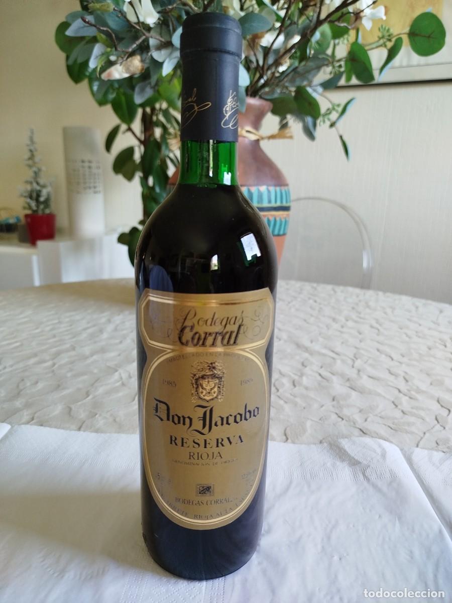 Coleccionismo de vinos y licores: Rioja Don Jacobo Reserva 1985