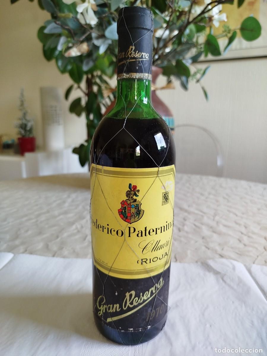 Coleccionismo de vinos y licores: Federico Paternina Gran Reserva 1970