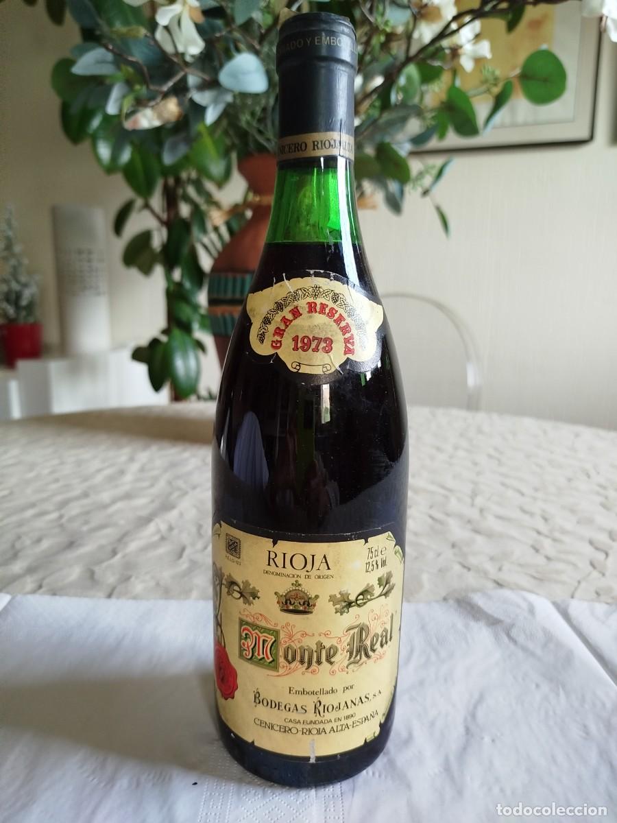 Coleccionismo de vinos y licores: Monte Real Gran Reserva 1973 Bdegas Riojanas