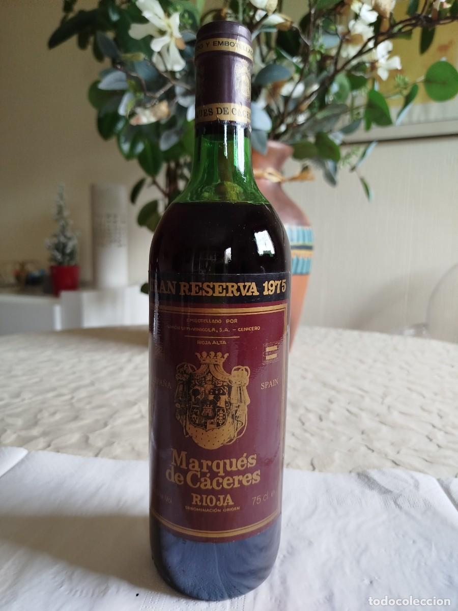 Coleccionismo de vinos y licores: Marques de C&aacute;ceres Gran Reserva 1970