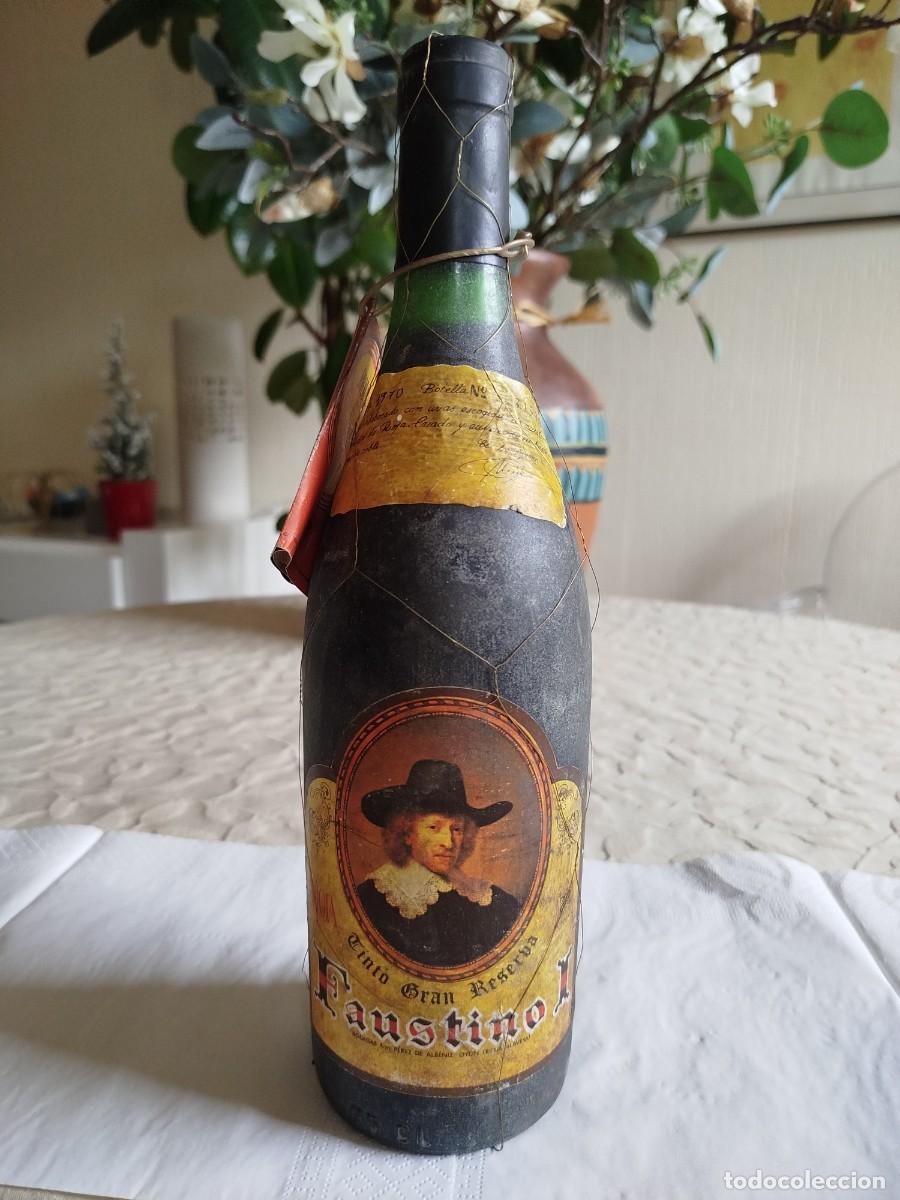 Coleccionismo de vinos y licores: Faustino I Gran Reserva 1970