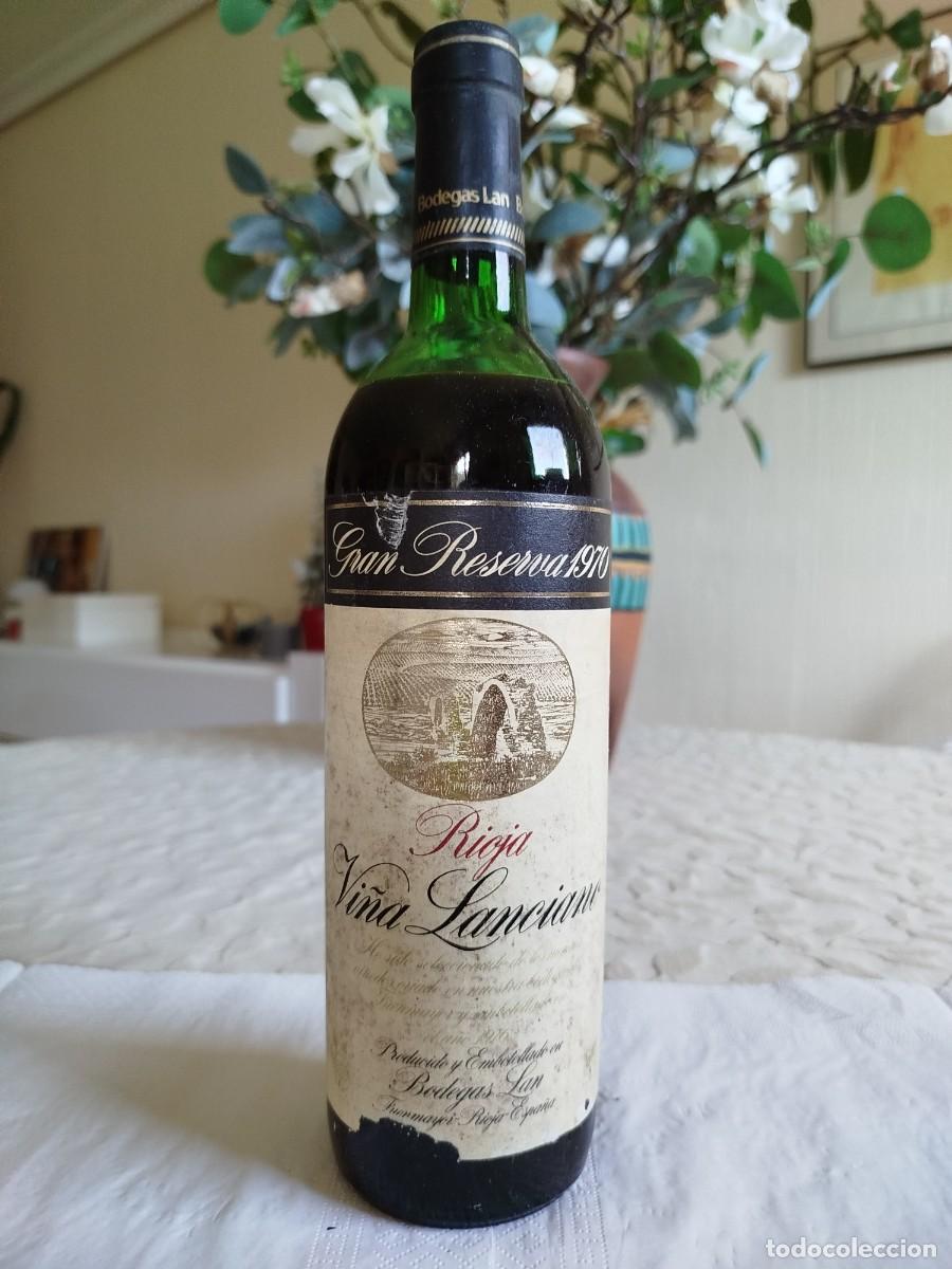 Coleccionismo de vinos y licores: Vi&ntilde;a Lanciano Gran Reserva 1970