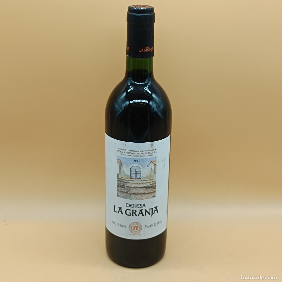 Coleccionismo de vinos y licores: BOTELLA VINO DEHESA LA GRANJA 1990. ALEJANDRO FERNANDEZ. NUNCA ABIERTA. 75CL.