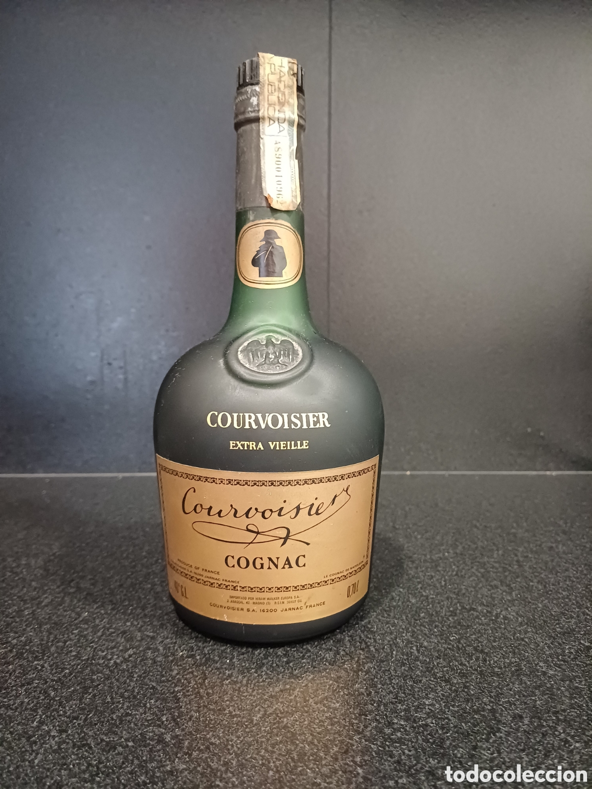 Coleccionismo de vinos y licores: Cognac Courvoisier extra viex