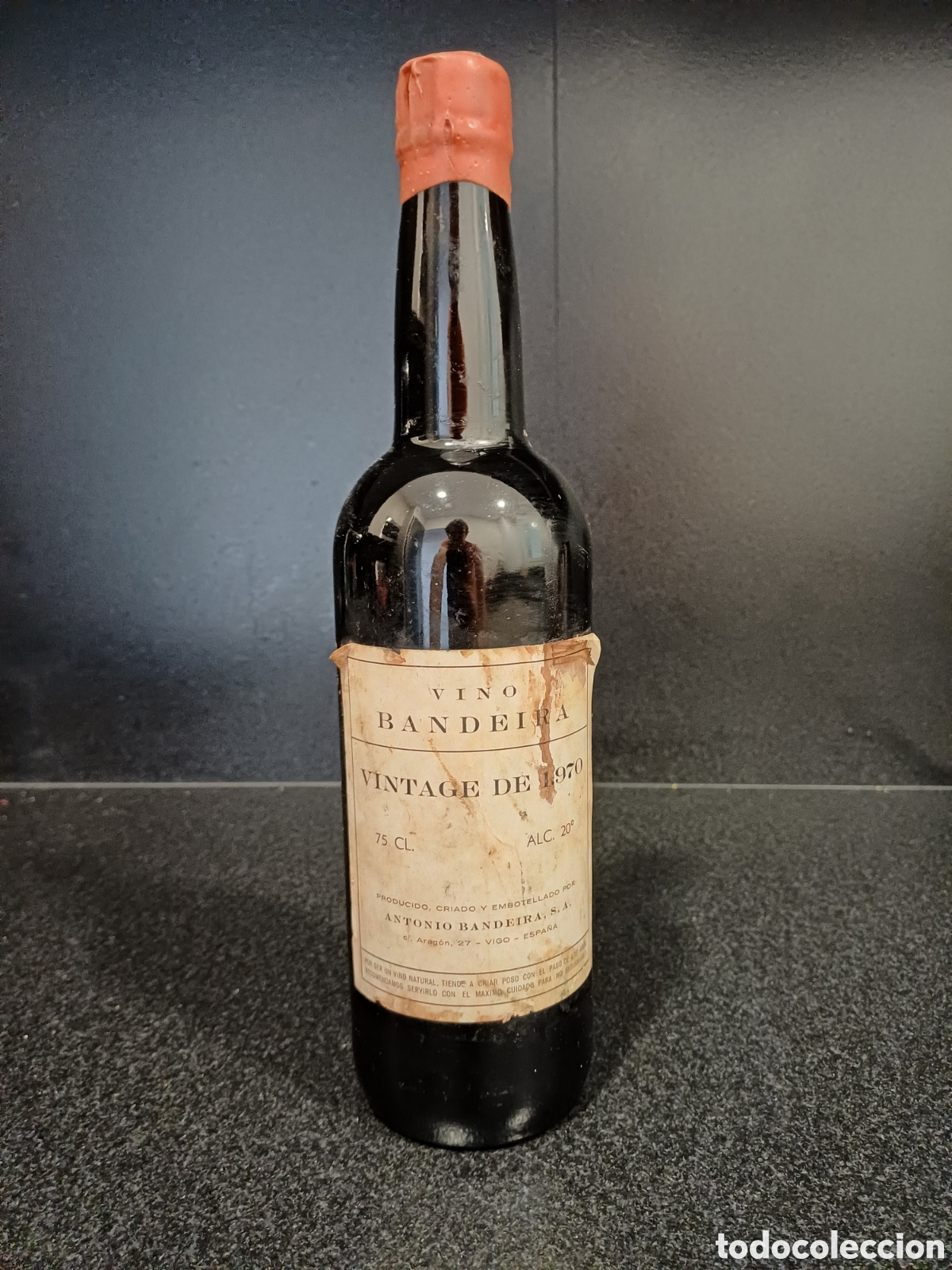 Coleccionismo de vinos y licores: Vino Bandeiras. Porto 1970. Vigo