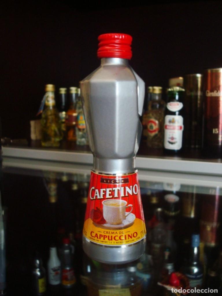 Coleccionismo de vinos y licores: Licor Cafetino Crema de capuccino (botell&iacute;n) Por abrir