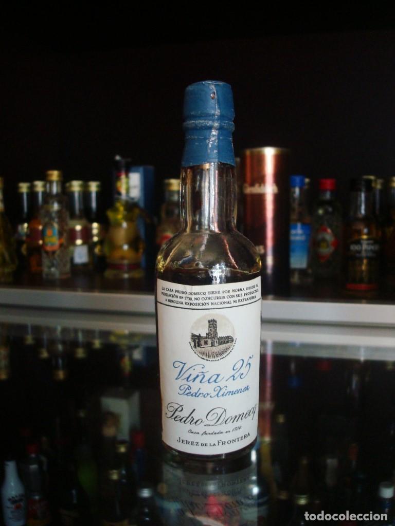 Coleccionismo de vinos y licores: Vi&ntilde;a 25 Pedro Ximenez Pedro Domecq (botell&iacute;n) Por abrir