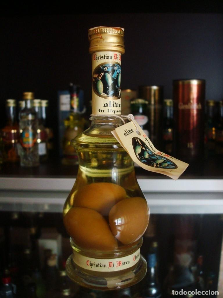 Coleccionismo de vinos y licores: Licor Olive Christian di Marco Pomodori (botell&iacute;n) Por abrir