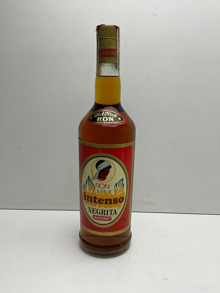 Coleccionismo de vinos y licores: BOTELLA DE RON NEGRITA INTENSO BARDINET - 100 CL 50&ordm; - PCTO 8 PTAS