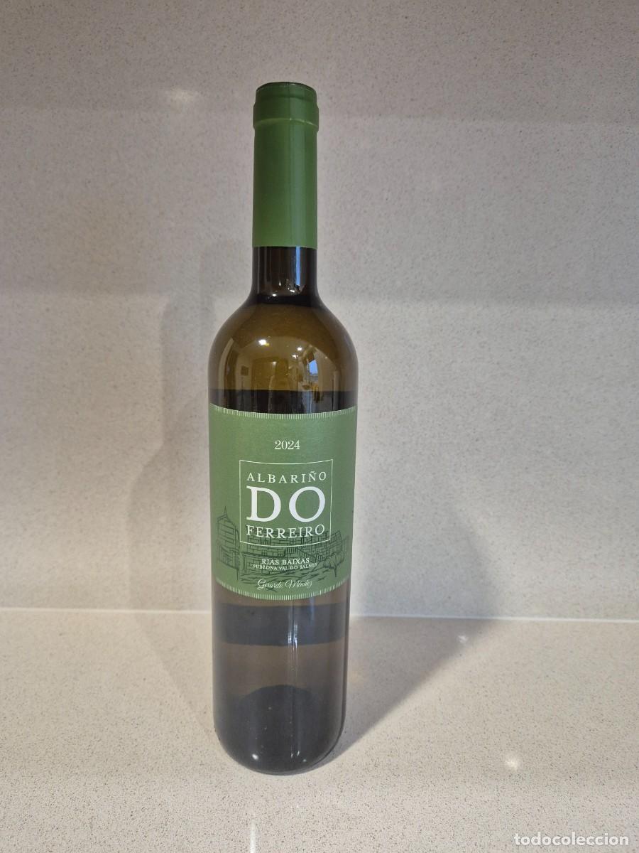 Coleccionismo de vinos y licores: Botella Albari&ntilde;o do Ferreiro