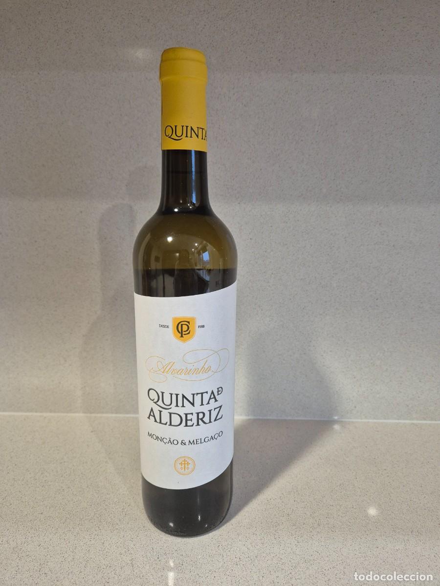 Coleccionismo de vinos y licores: Botella Alvarinho Quinta Alderiz