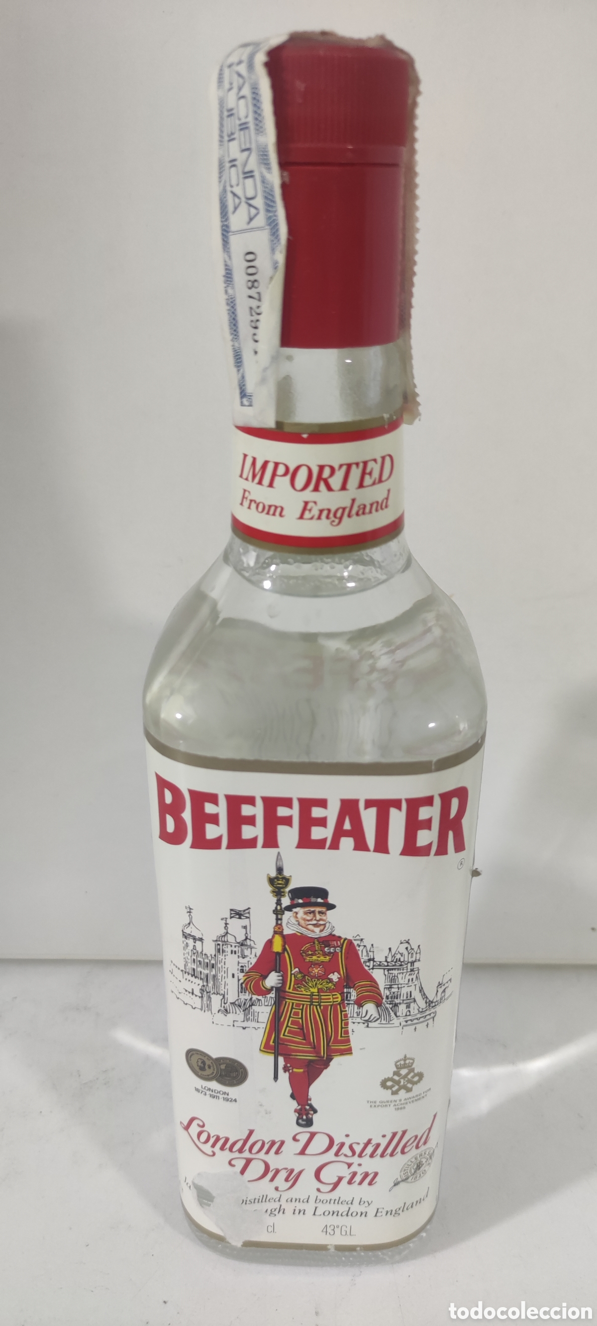 Coleccionismo de vinos y licores: Ginebra Beefeater Vintage