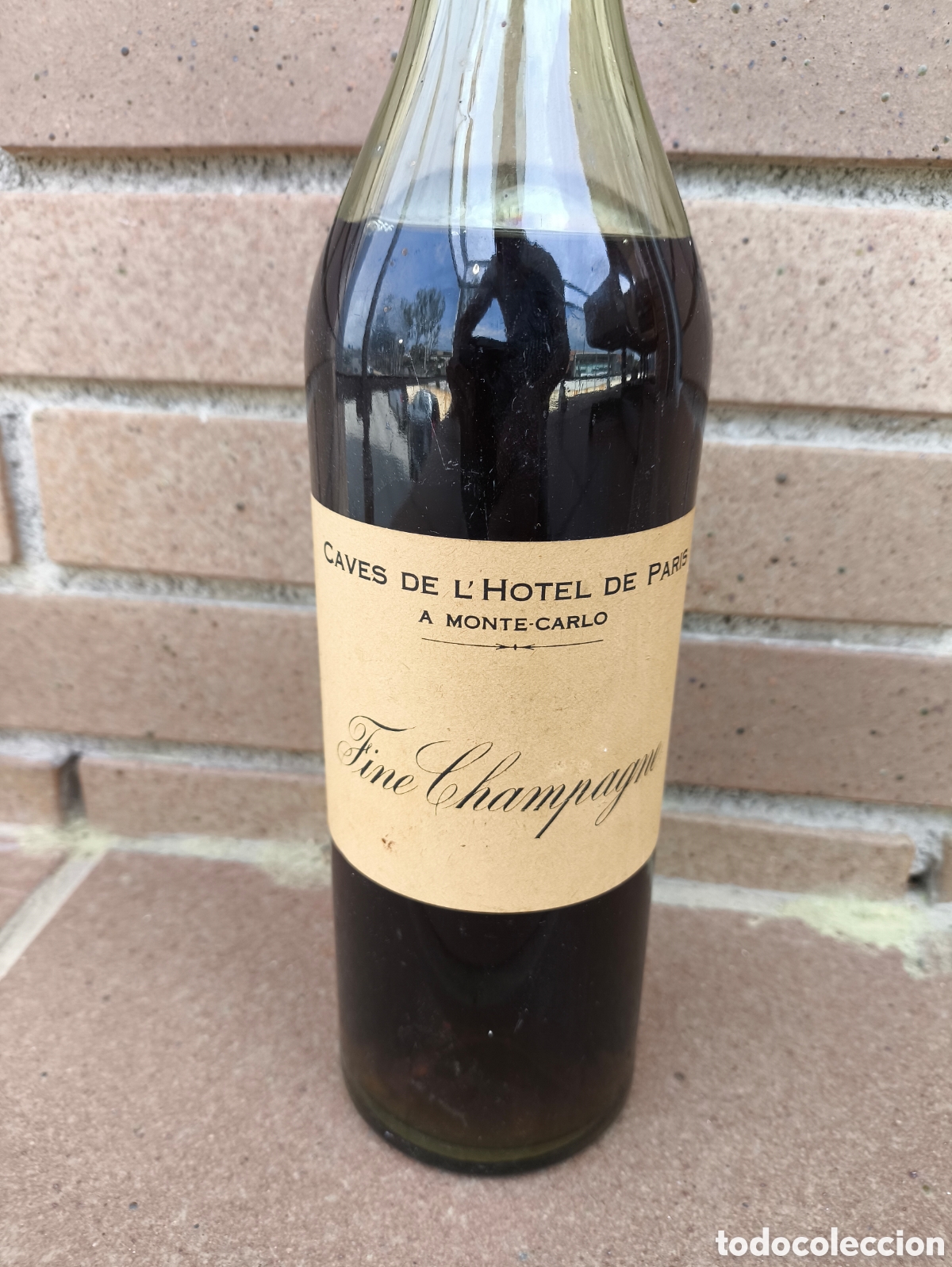 Coleccionismo de vinos y licores: Botella caves de l'hotel de Paris a monte-carlo