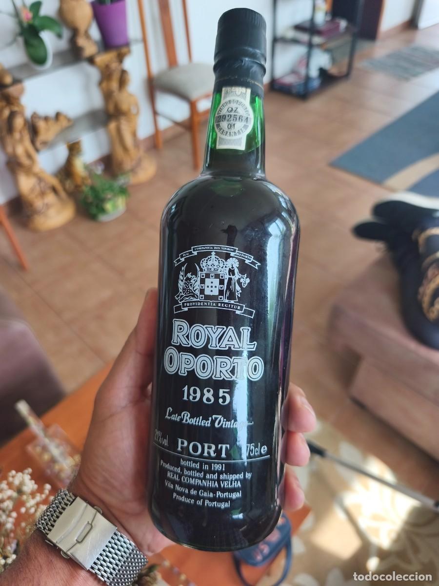 Coleccionismo de vinos y licores: Royal Oporto . Late Bottled Vintage (LBV) de la a&ntilde;ada 1985 . Muy rara y dif&iacute;cil encontrar .