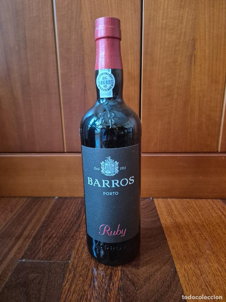 Coleccionismo de vinos y licores: Botella Barros Porto
