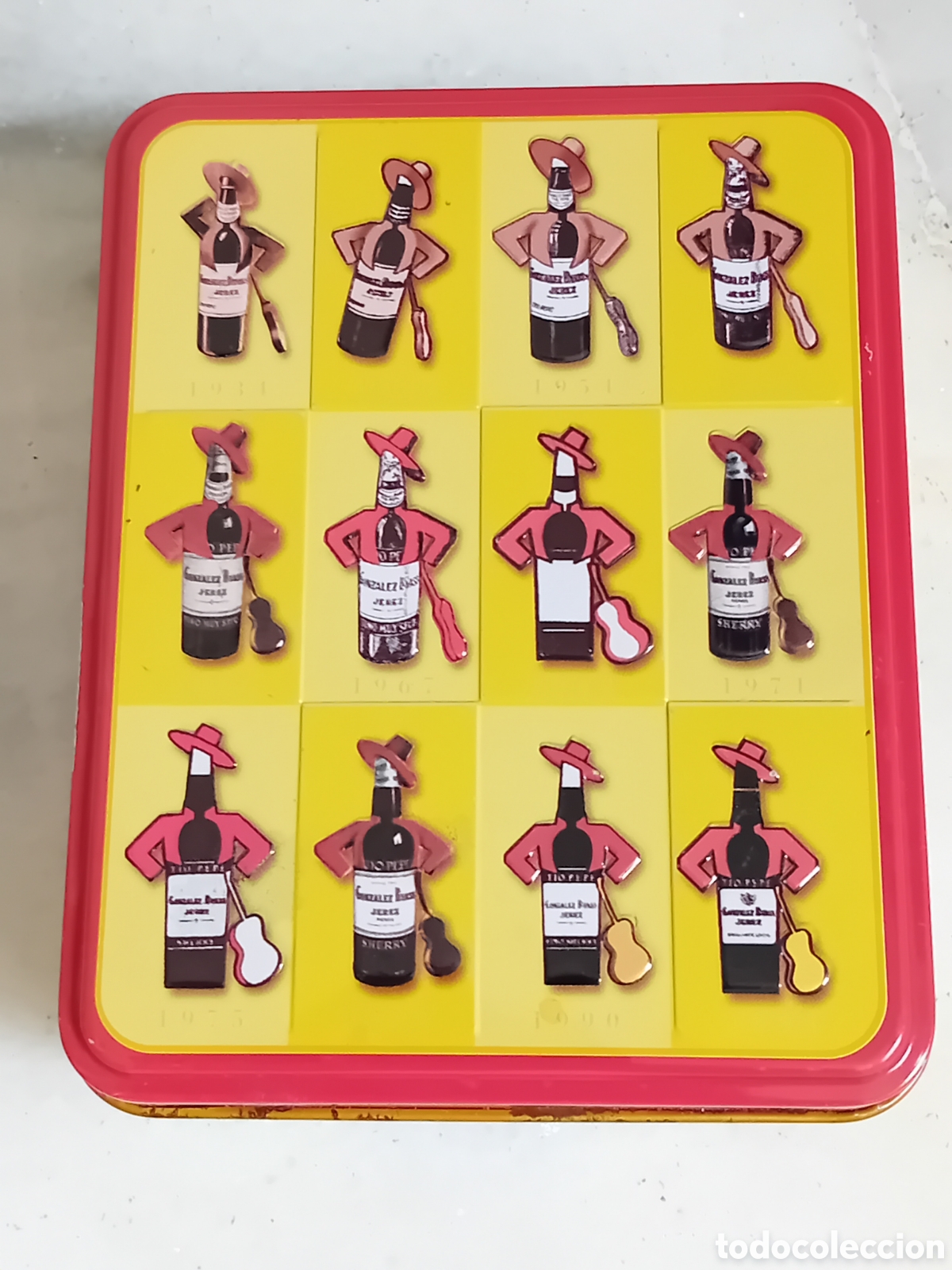 Coleccionismo de vinos y licores: LATA VINO TAMA&Ntilde;O PEQUE&Ntilde;O TIO PEPE
