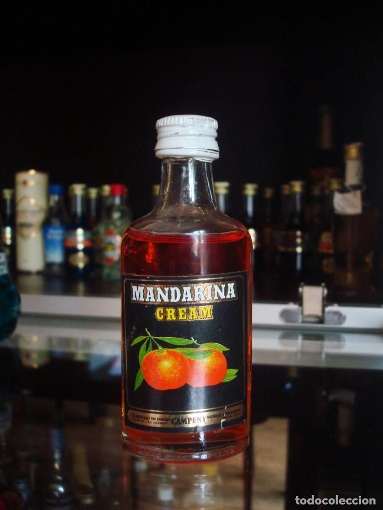 Coleccionismo de vinos y licores: Mandarina Cream Campeny (botell&iacute;n) Por abrir