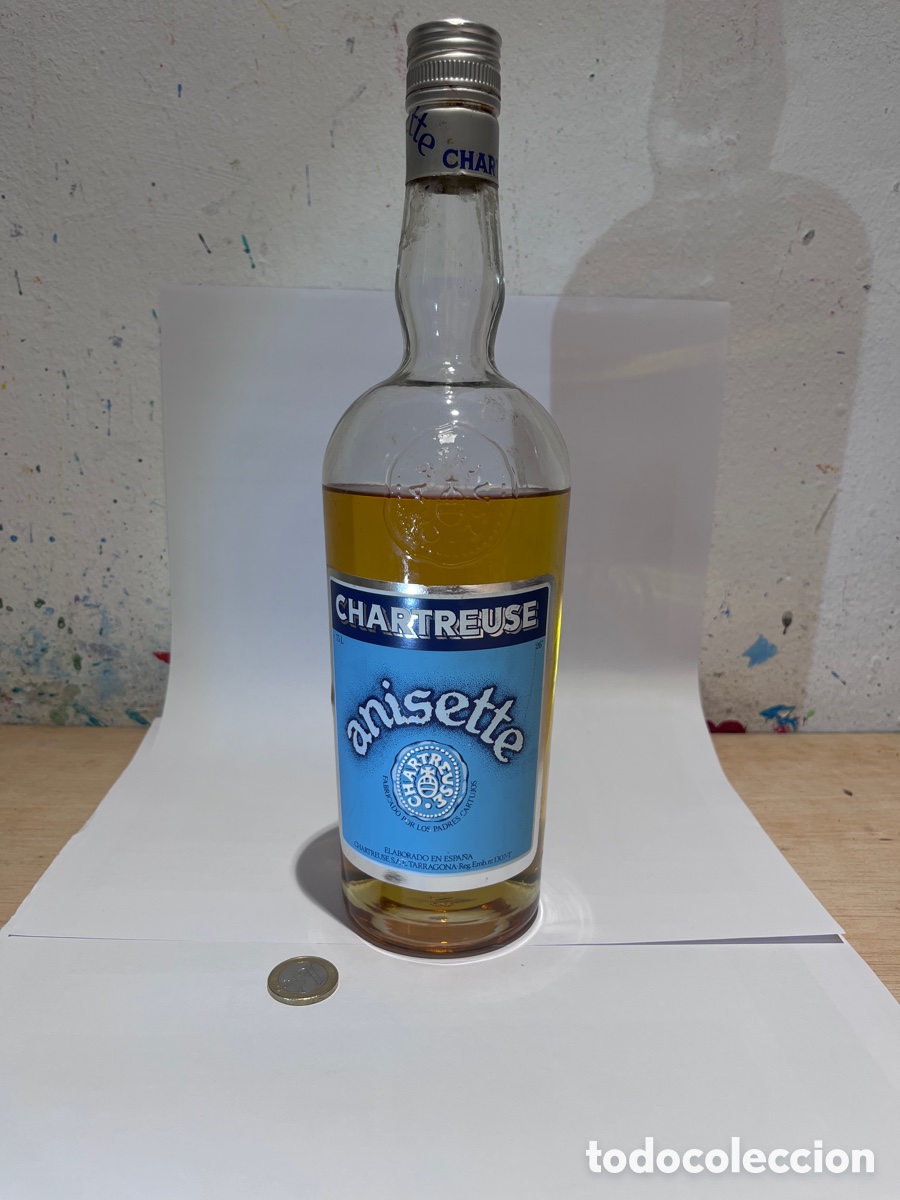Coleccionismo de vinos y licores: Botella CHARTREUSE ANISETTE 75 CL sin abrir