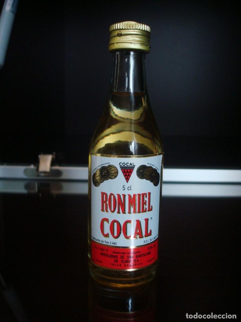 Coleccionismo de vinos y licores: Ron Miel Cocal (botell&iacute;n) Por abrir