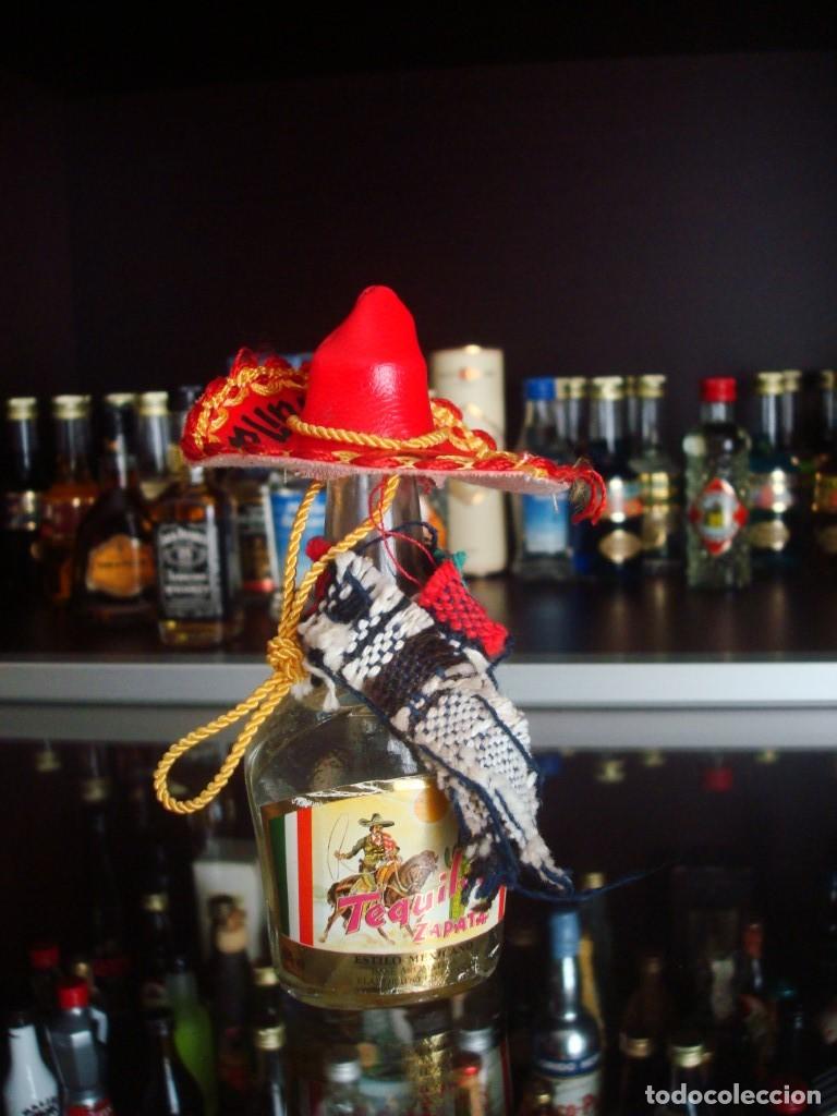 Coleccionismo de vinos y licores: Tequila Zapata (botell&iacute;n) Por abrir