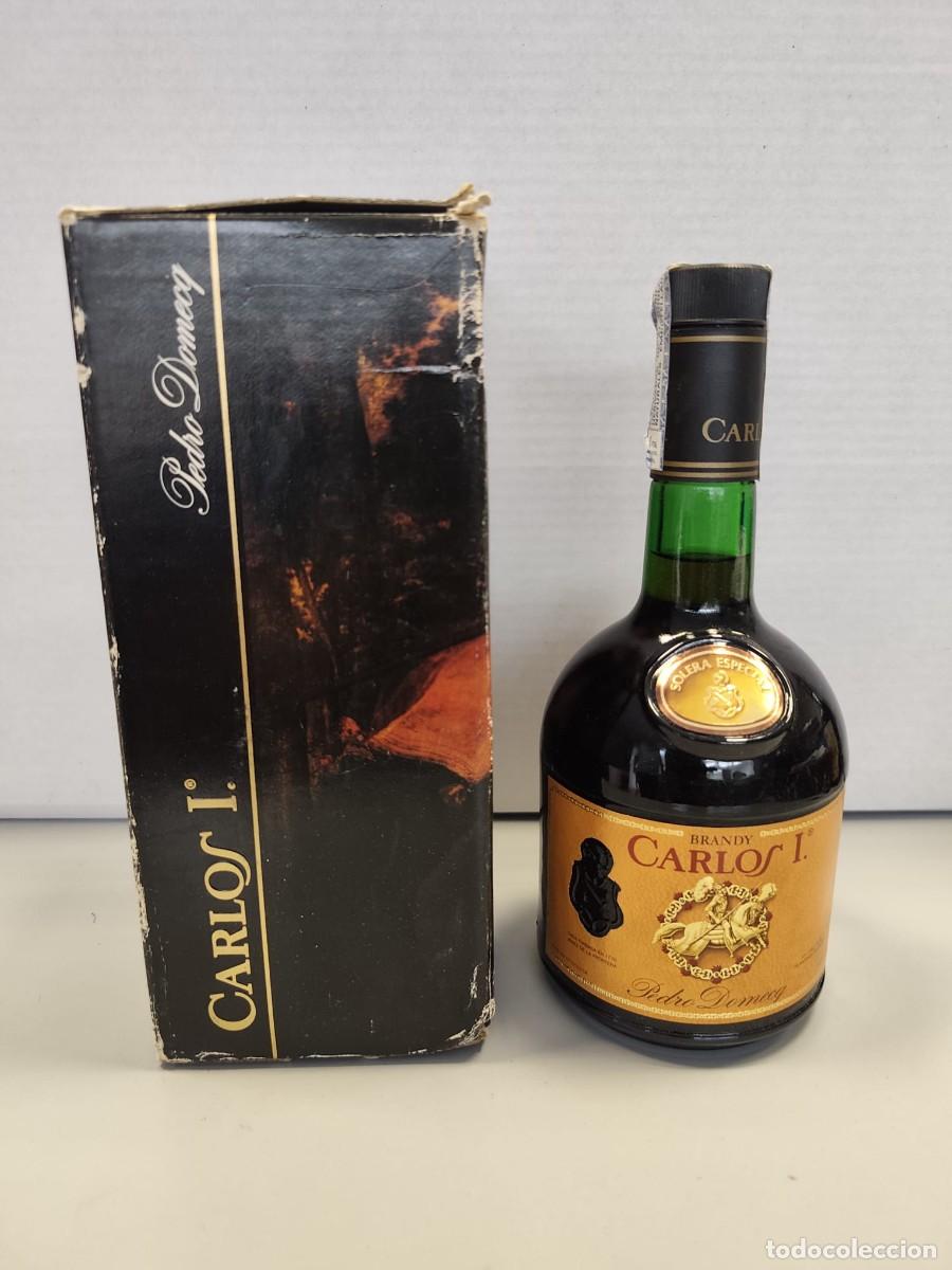 Coleccionismo de vinos y licores: Brandy Carlos I Solera Especial - Bodegas Pedro Domecq