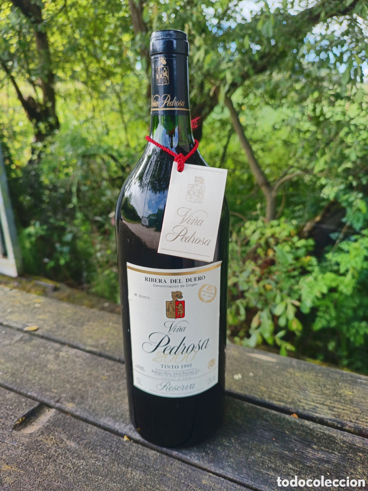 Coleccionismo de vinos y licores: MAGNUM 1,5L Vi&ntilde;a Pedrosa Reserva 1995 - Ribera del Duero (Bodegas Hnos. P&eacute;rez Pascuas).