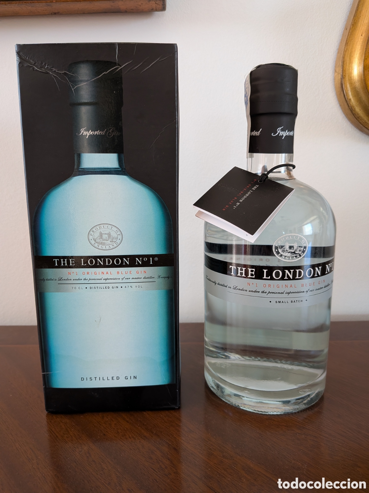 Coleccionismo de vinos y licores: Ginebra The London N.1