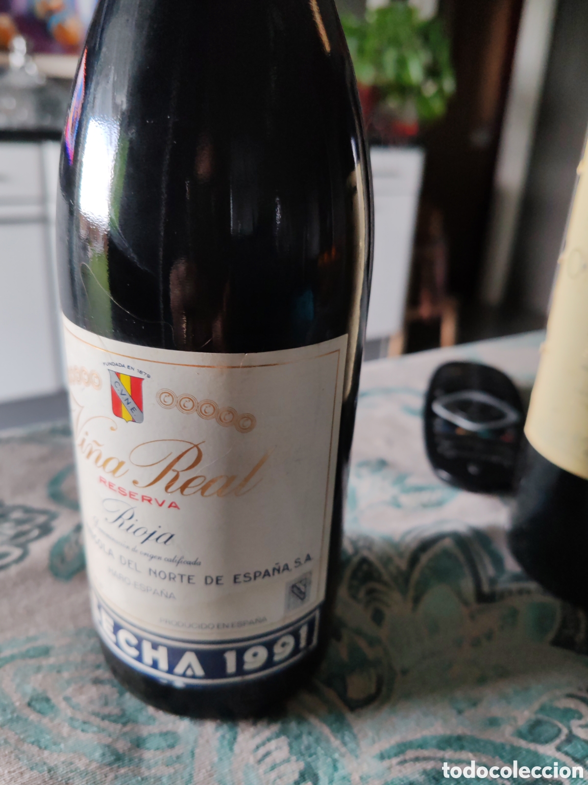 Coleccionismo de vinos y licores: Vi&ntilde;a Real reserva 1991