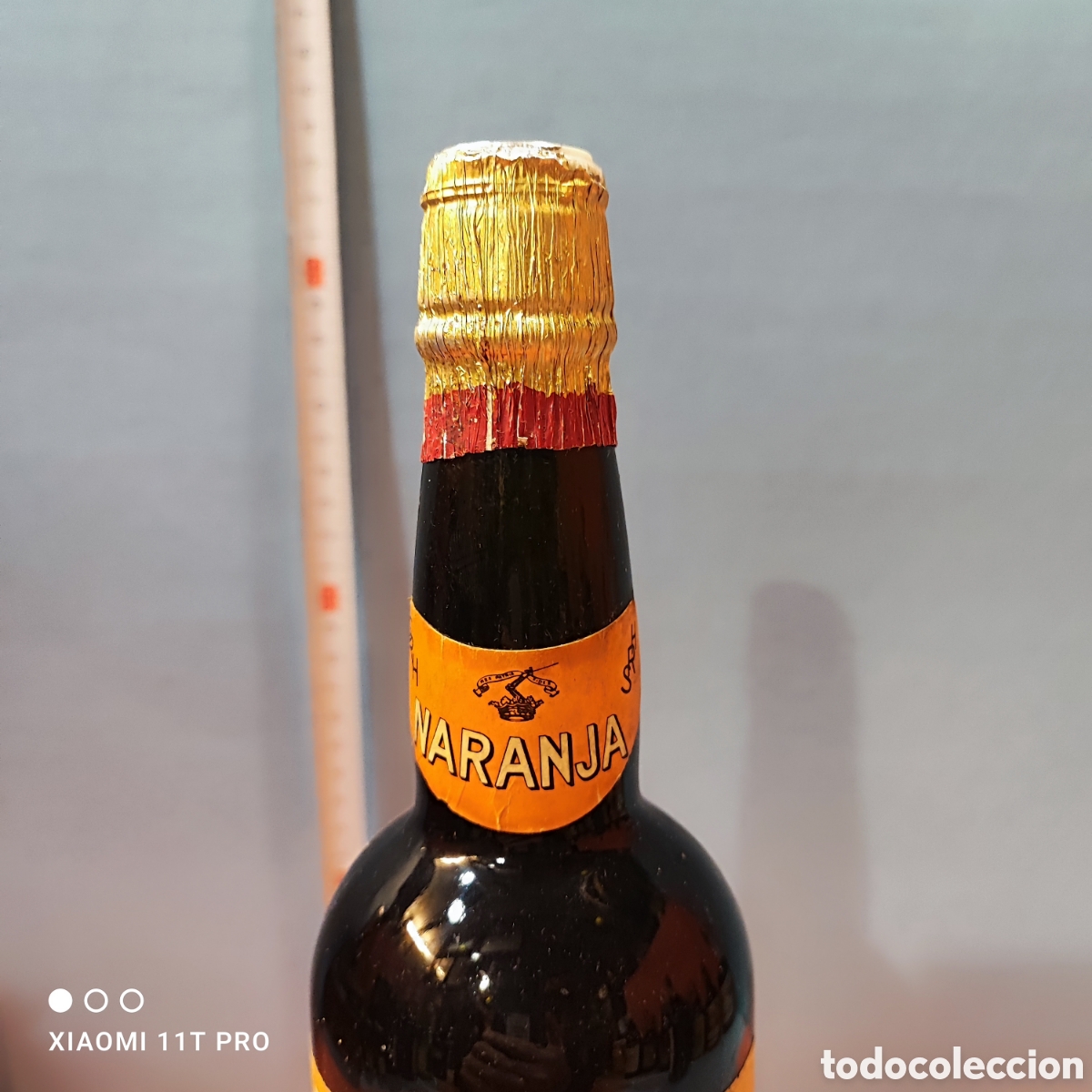 Coleccionismo de vinos y licores: Botella de Romate Orange flavored Suko - Foto 2